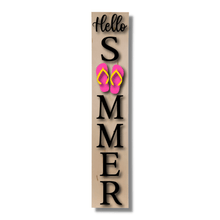  KCH LASER Hello Summer Flip Flops Porch Leaner Kit KCH LASER