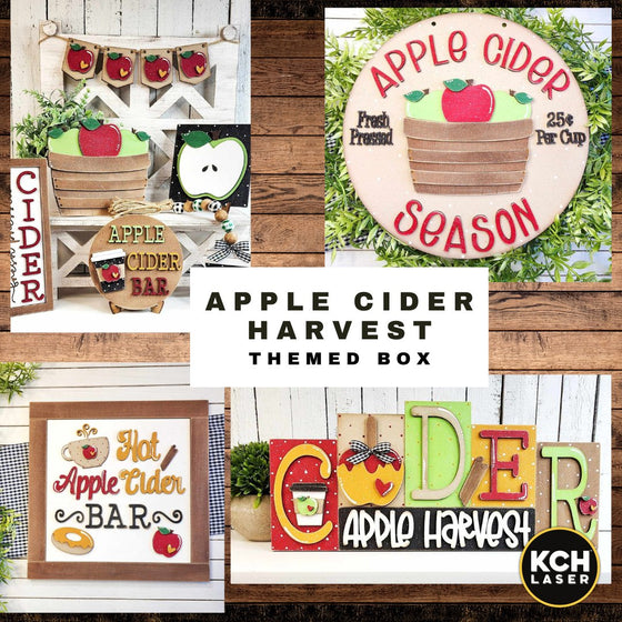 Apple Cider Themed Box - KCH LASER