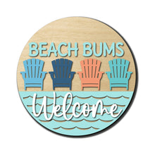  Beach Bums Welcome DIY Door Hanger Kit - KCH LASER