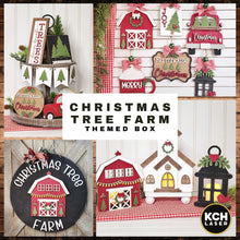  Farmhouse Christmas Themed Box - KCH LASER