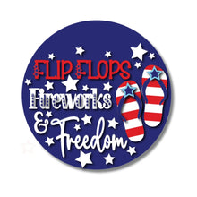 Flip Flops Fireworks & Freedom DIY Door Hanger Kit - KCH LASER