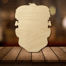  KCH LASER Frankenstein Head Wood Cutout: Bring the Iconic Monster to Life! KCH LASER