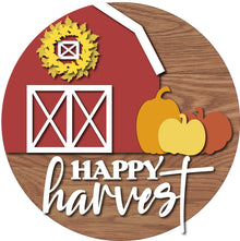  Happy Harvest Barn DIY Door Hanger Kit - KCH LASER