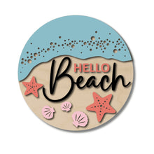  Hello Beach DIY Door Hanger Kit - KCH LASER