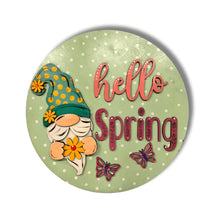  Hello Spring Gnome DIY Door Hanger Kit - KCH LASER