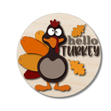  Hello Turkey DIY Door Hanger Kit - KCH LASER