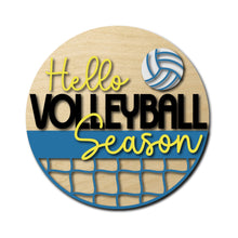  Hello Volleyball Season DIY Door Hanger Kit - KCH LASER