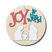  Joy To The World DIY Door Hanger Kit - KCH LASER