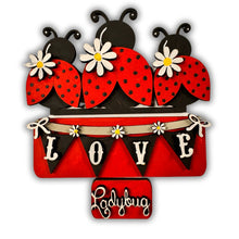  Ladybug Love Interchangeable Set For Shiplap Square Truck - KCH LASER