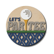  Let's Par Tee Golf DIY Door Hanger Kit - KCH LASER