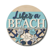  Life's A Beach DIY Door Hanger Kit - KCH LASER