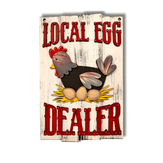 Local Egg Dealer DIY Door Hanger Kit - KCH LASER