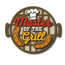  Master of the Grill DIY Door Hanger Kit - KCH LASER