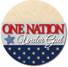  One Nation Under God DIY Door Hanger Kit - KCH LASER