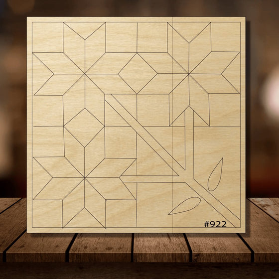 Paintable Quilt Block #922 - KCH LASER