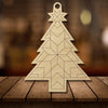 Paintable Quilt Block Christmas Tree - KCH LASER