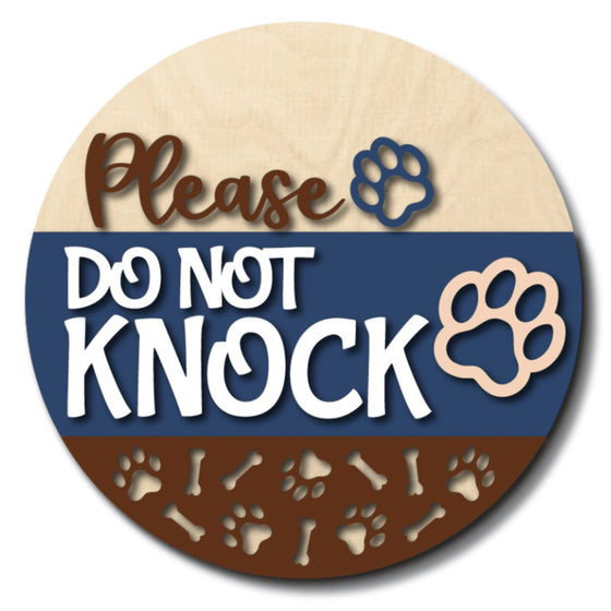 Please Do Not Knock DIY Door Hanger Kit - KCH LASER