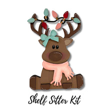  Reindeer Girl DIY Shelf Sitter Kit - KCH LASER