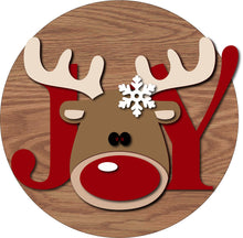  Reindeer Joy DIY Door Hanger Kit - KCH LASER