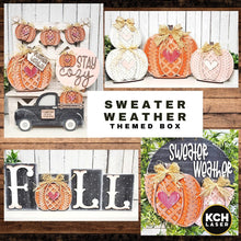  Sweater Weather Themed Box - KCH LASER