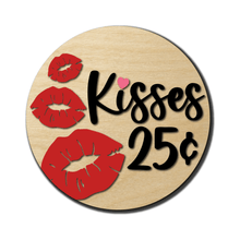  KCH LASER Door Hanger Kit Valentine Kisses DIY Door Hanger Kit KCH LASER