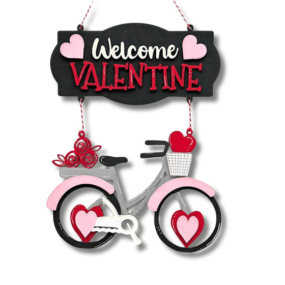 Valentine's Bicycle DIY Sign Kit - KCH LASER