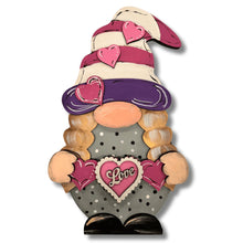  Valentines Gnome Girl Interchangeable DIY Door Hanger Kit - KCH LASER