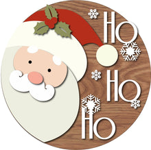  Vintage Santa HoHoHo DIY Door Hanger Kit - KCH LASER