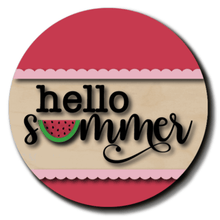  KCH LASER Door Hanger Kit Watermelon Hello Summer DIY Door Hanger Kit KCH LASER