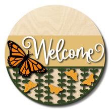  Welcome Butterfly DIY Door Hanger Kit - KCH LASER