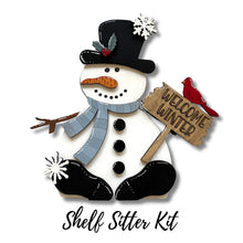  Welcome Winter Snowman DIY Shelf Sitter Kit - KCH LASER